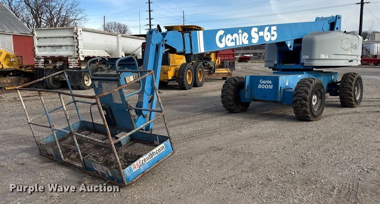 1998 Genie S65 boom lift - ER0355