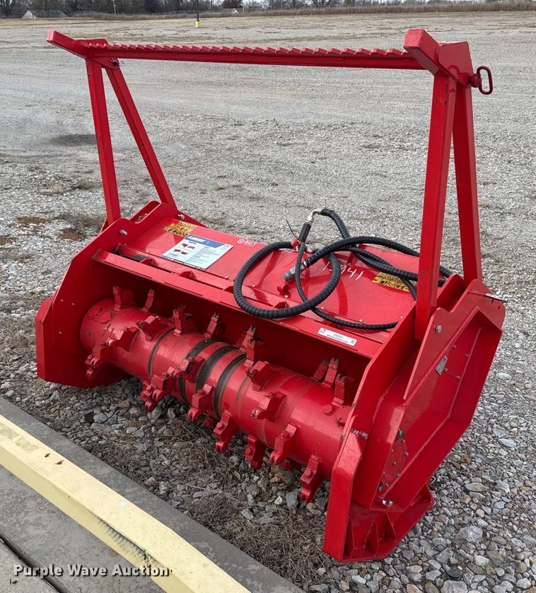 2024 Agrotk SSFM81 skid steer mulcher - ES5507