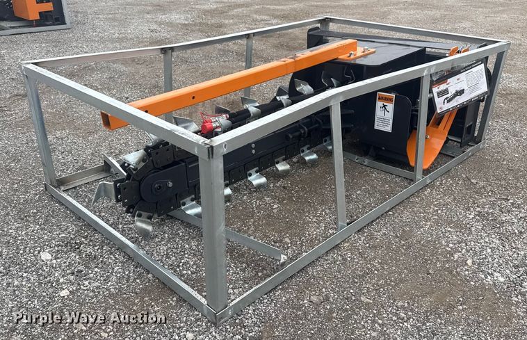 2025 Wolverine TCR-12-48H skid steer trencher - EU4010