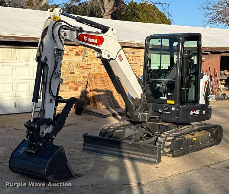 2024 Bobcat E48 mini excavator - EU6492