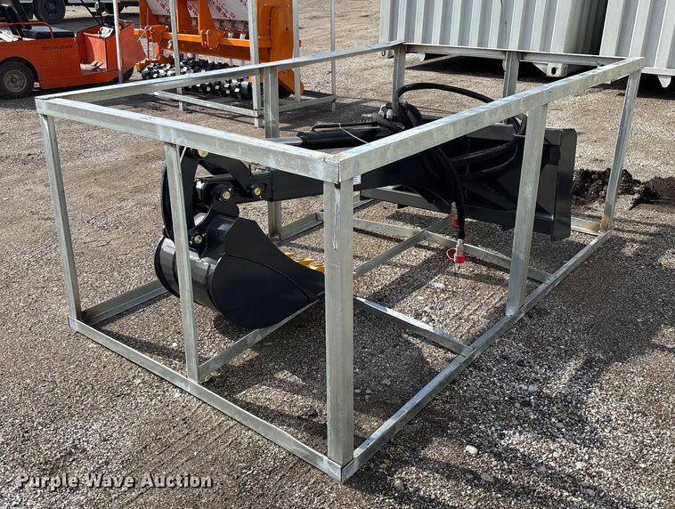 2025 LandHonor BH-12-72D skid steer backhoe - EV3444