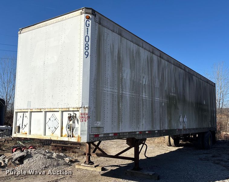 1995 Monon dry van trailer with concrete blankets - FG1605