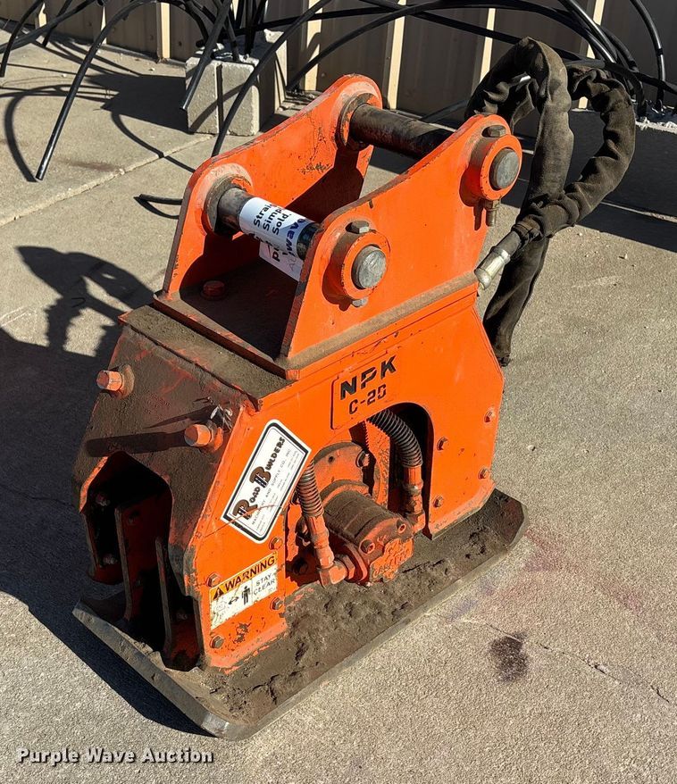 NPK C-2D plate compactor - FG1607