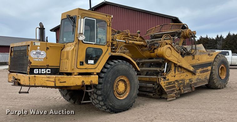 1988 Caterpillar 615C elevating scraper - FG1646