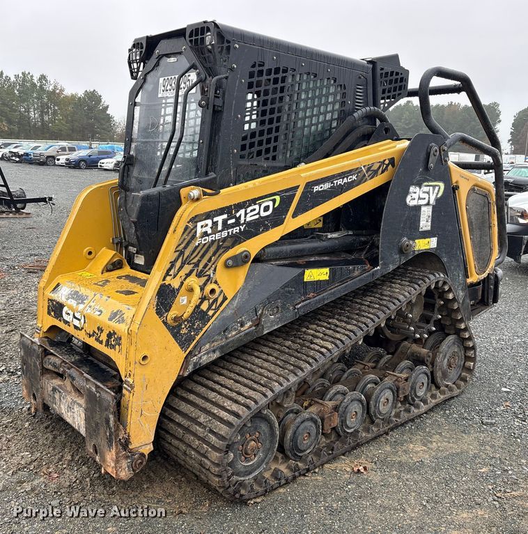 2020 ASV RT-120 Forestry tracked skid steer loader - YA1686
