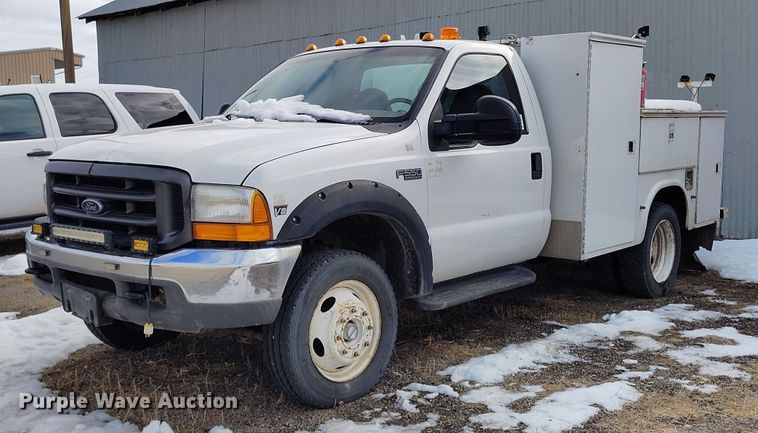 1999 Ford F550 utility / service truck - DT0819