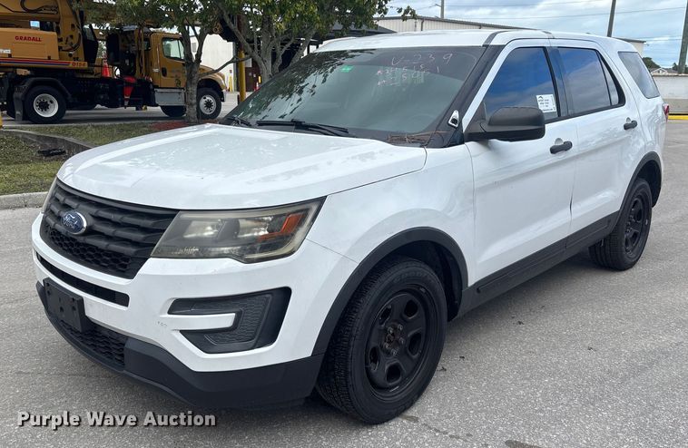 2017 Ford Explorer Police Interceptor SUV - DU2616