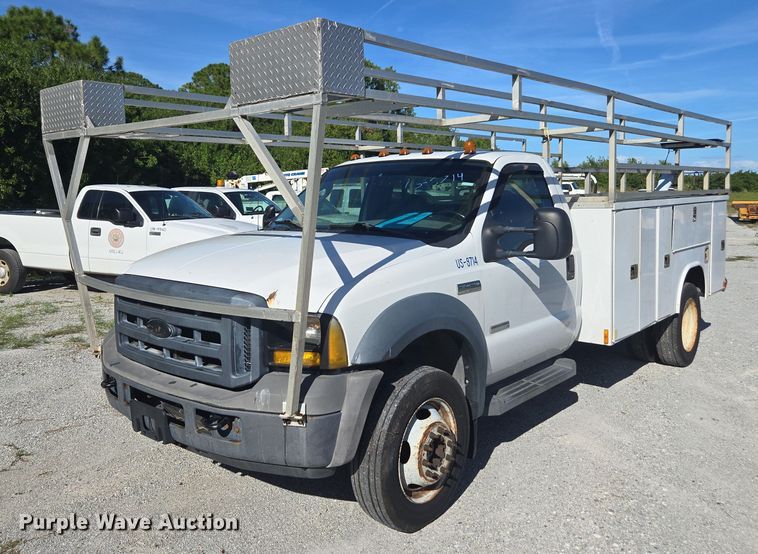 2006 Ford F450 Super Duty XL utility / service truck - DU2642