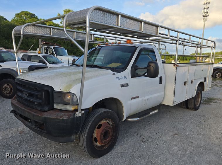 2003 Ford F450 Super Duty utility / service truck - DU2652