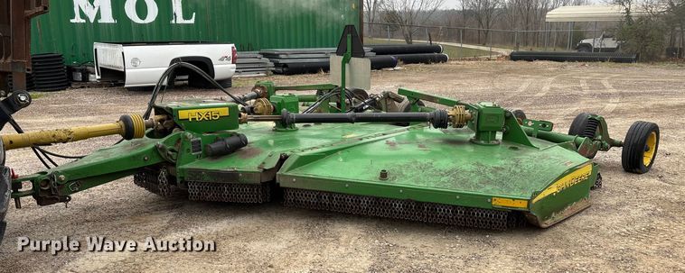 2016 John Deere HX15 batwing rotary mower - DW7360
