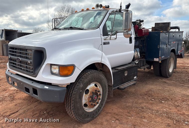 2003 Ford F650 Super Duty XL utility / service truck - ET1014