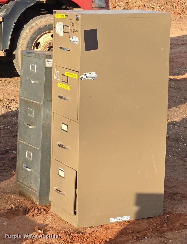 (4) Anderson Hickey filing cabinets - ET1041