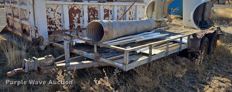 Shop built utility trailer - ET1138