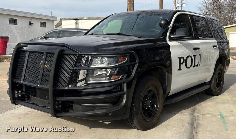 2019 Chevrolet Tahoe Police SUV - ET4080