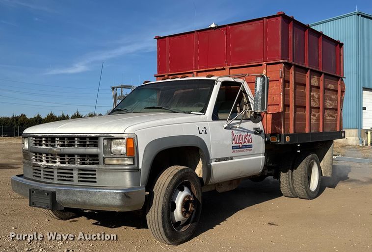 2000 Chevrolet C3500 chipper pickup truck - ET4085