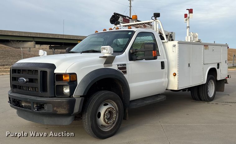 2008 Ford F550 utility / service truck - ET4112