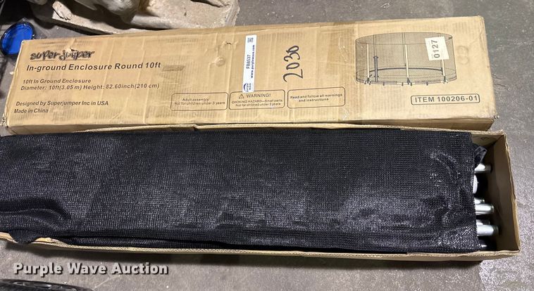 Super Jumper In-ground enclosure  - FB8537