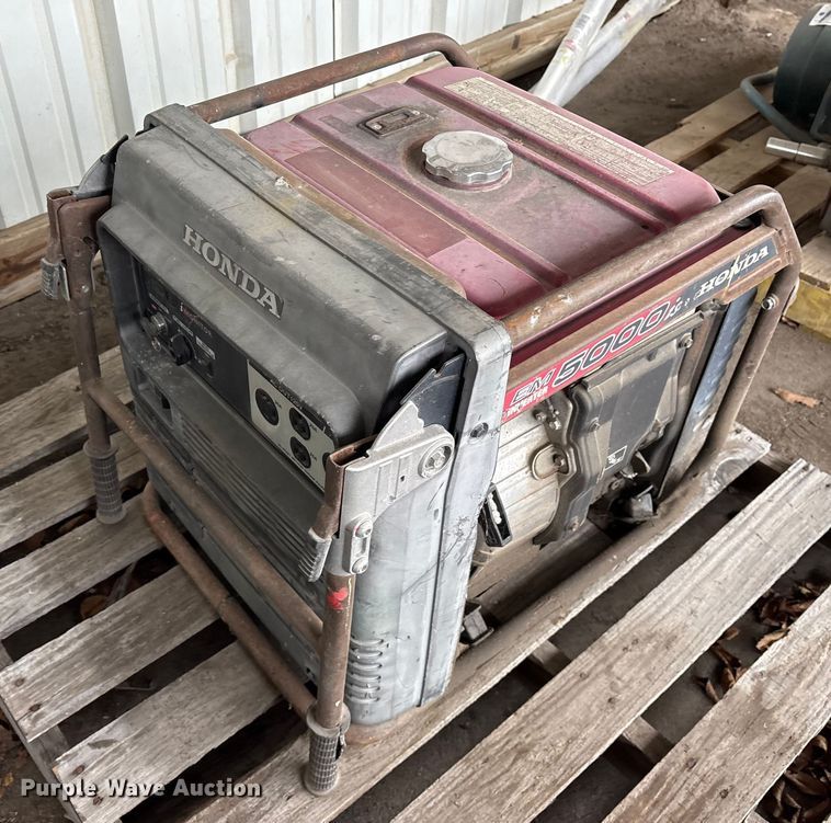 2009 Honda 5000IS generator - FB8553