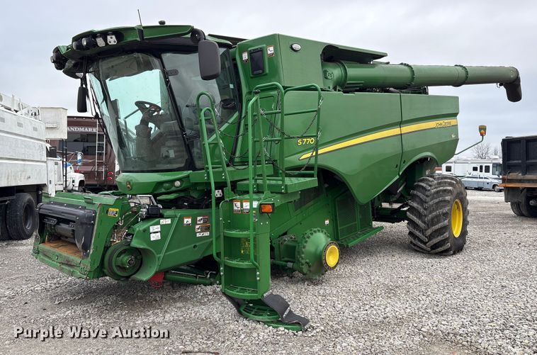 2023 John Deere S770 STS RWA combine - YA1777