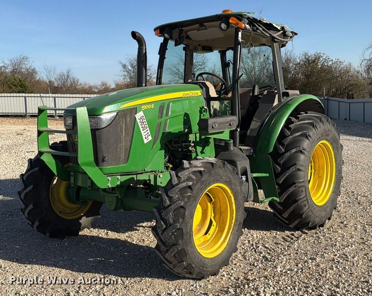 2023 John Deere 5100E MFWD tractor - YA1825