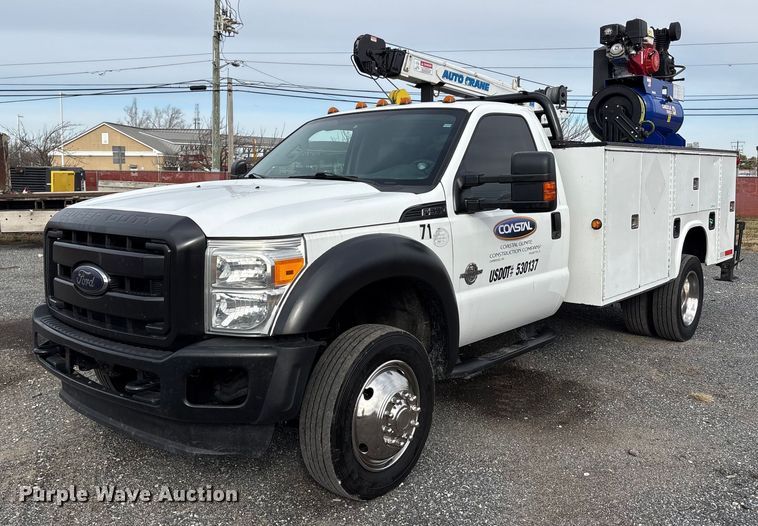2012 Ford F550 utility / service truck - DT2772