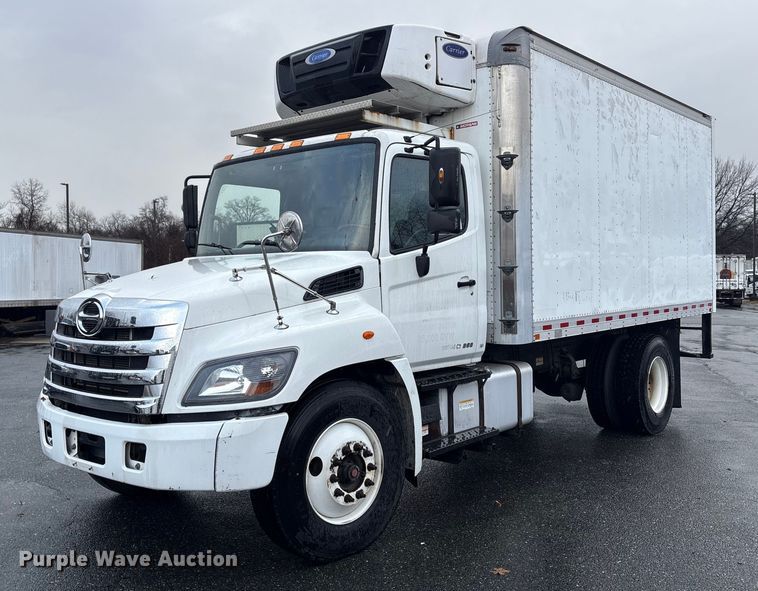 2017 Hino 268 refrigerated truck - DT2773