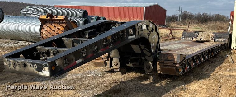 2014 Trail King lowboy equipment trailer - EA7834