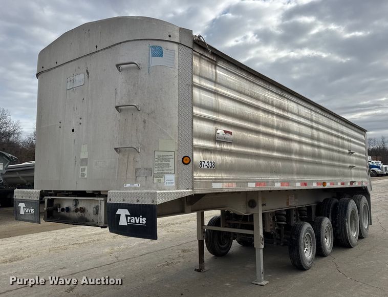 2008 Travis Body & Trailer, Inc. end dump trailer - EN0802