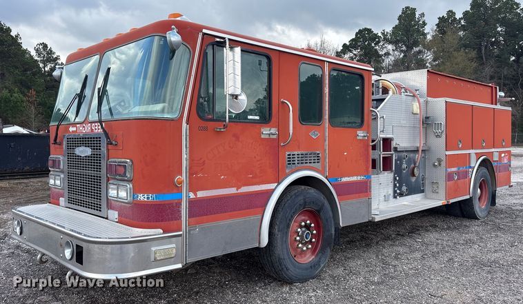1991 Spartan Gladiator pumper fire truck - ET7461