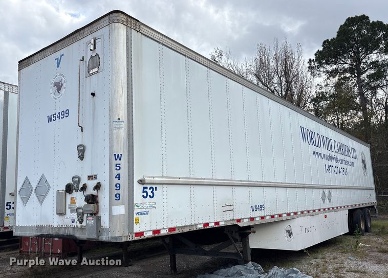 2017 Vanguard dry van trailer - ET7464