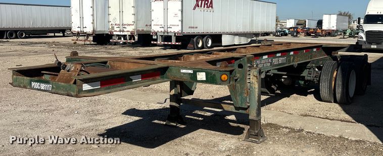 2002 Chassis King container trailer - EU0144