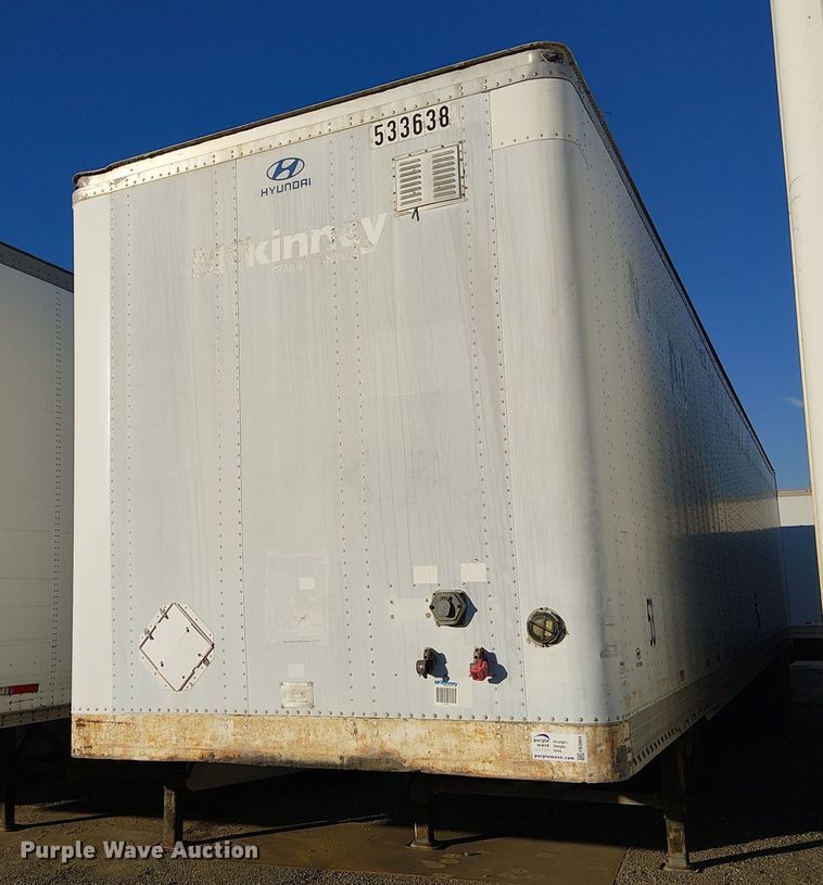 2002 Hyundai Translead dry van trailer - FK0904