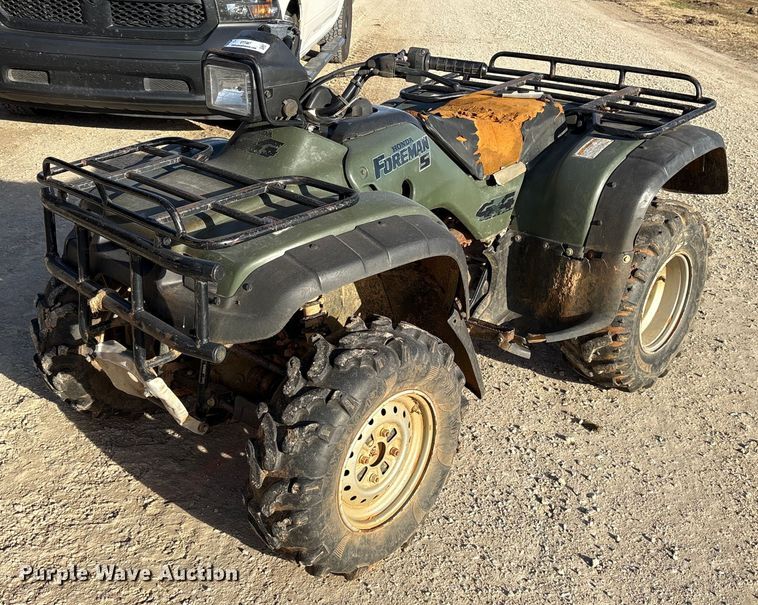 2003 Honda Foreman TRX450FM ATV - ET7467