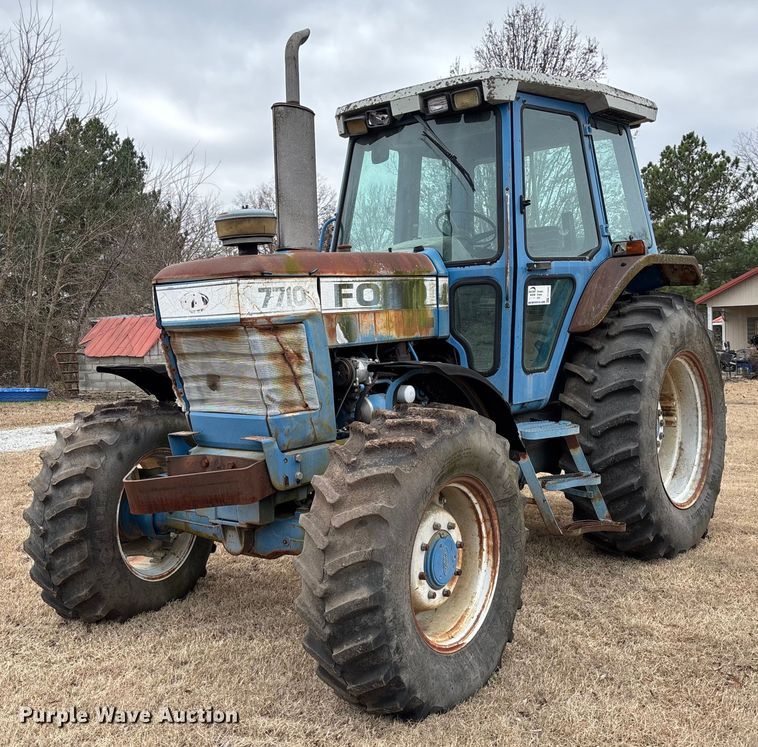 Ford 7710 MFWD tractor - FI1542