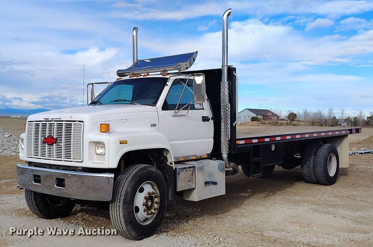 1995 Chevrolet Kodiak C6500 flatbed truck - DT0828