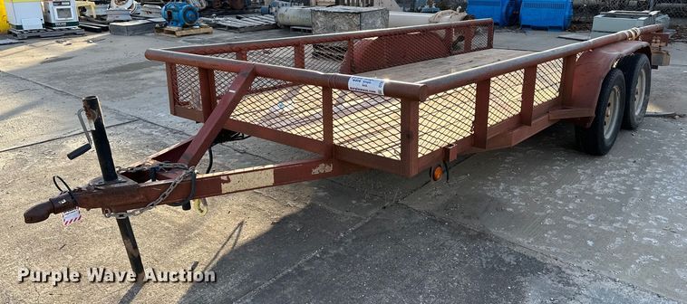 2007 C&M utility trailer - DT6573