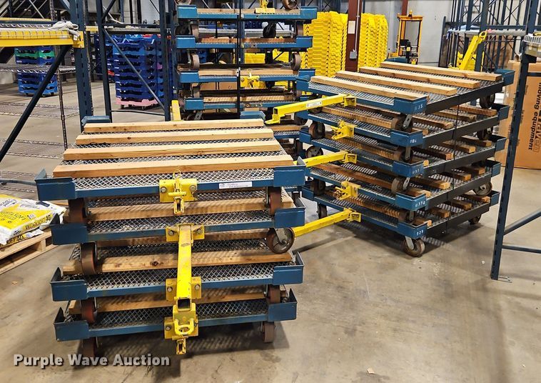 (18) tugger pallet wagons - EO4912