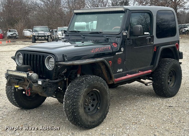 2005 Jeep Wrangler Sport SUV - ET6846