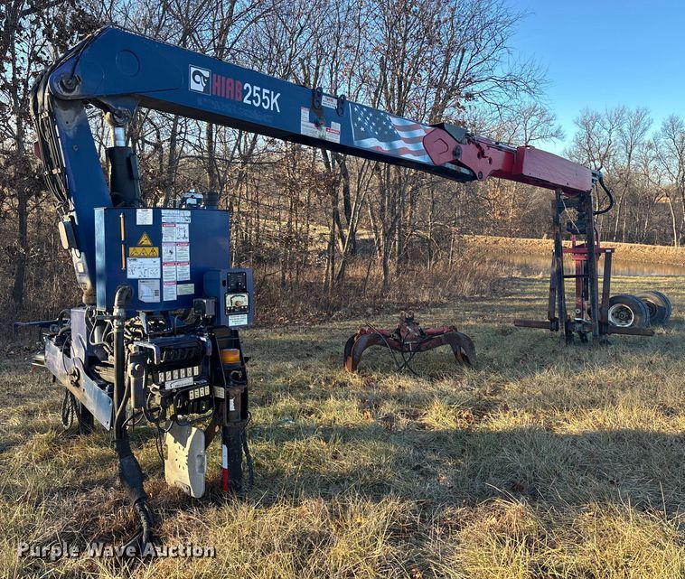 2007 HIAB 255K K-3 HiPro knuckle boom crane - FG1721