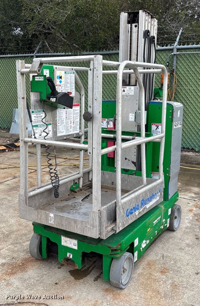 Genie GR20 Scissor or Vertical Lift Prices. How Much Does a Genie