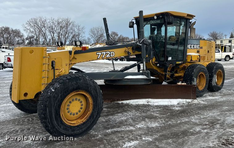 2008 John Deere 772D motor grader - DW4393