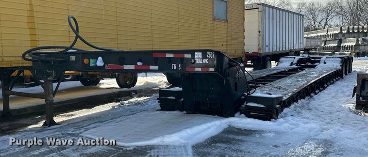 2005 Trail King Industries TK110HDG-533 lowboy equipment trailer - DW4399
