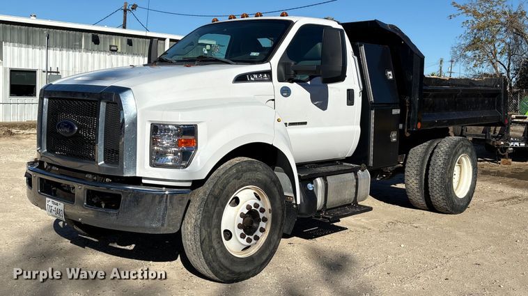 2019 Ford F650 Super Duty dump truck - EA7140