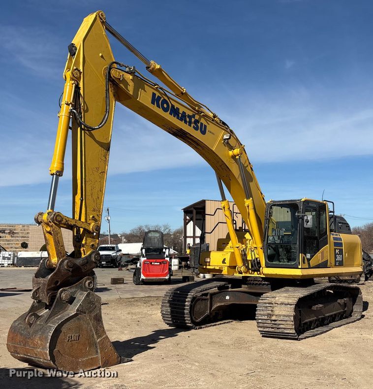 2018 Komatsu PC360LC excavator - EA7912
