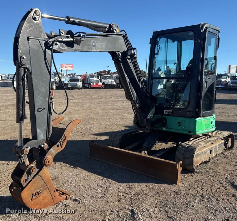 2013 John Deere 35G mini excavator - EG1924