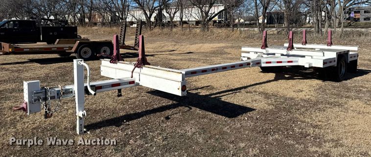 1994 Rice Trailer Co. pole trailer - FB0539