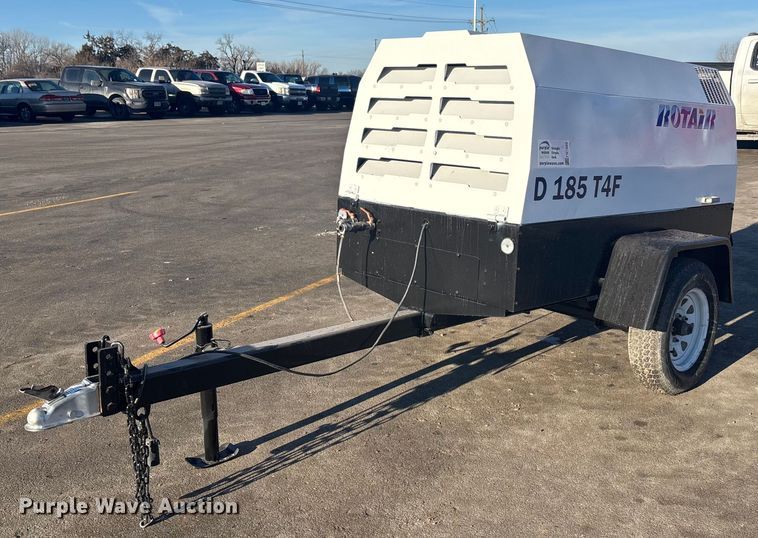 2014 Rotair D185 T4F air compressor - FG1622