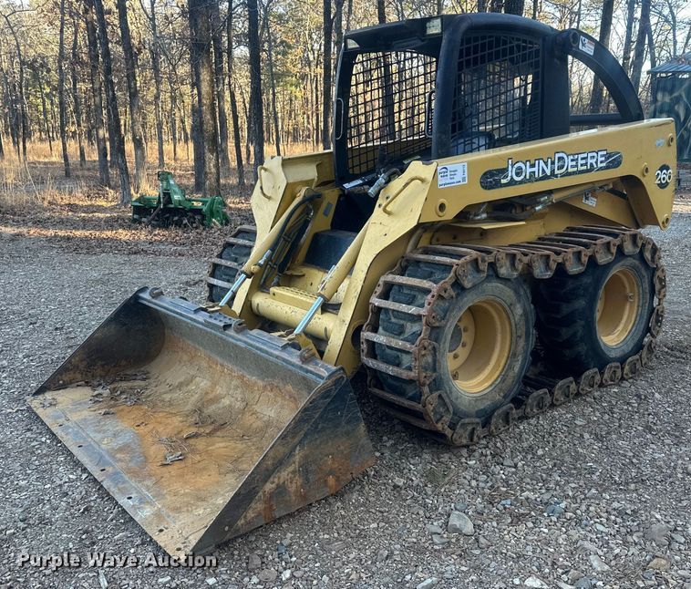 2002 John Deere 260 skid steer loader - FI0113