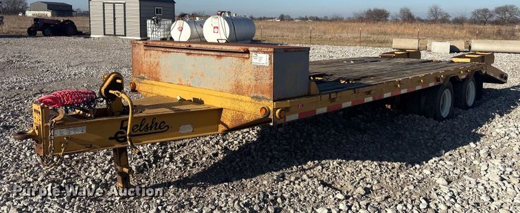 2016 Belshe DY255 equipment trailer - FI0119