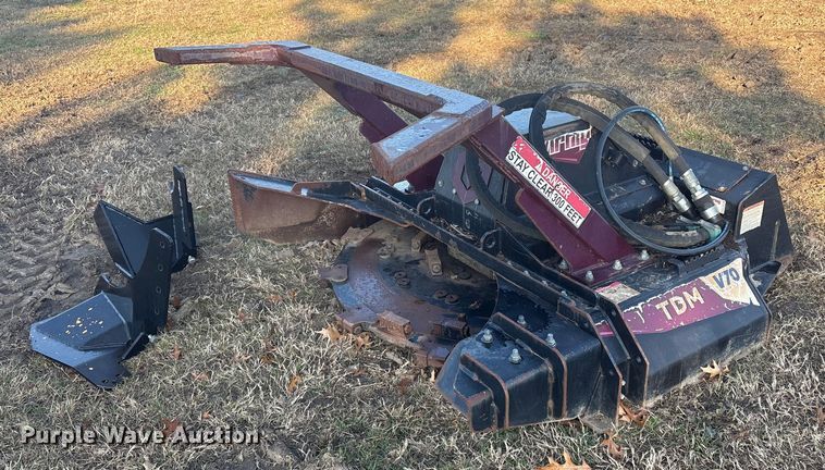 Virnig TDM V70 skid steer brush mower - FI0124